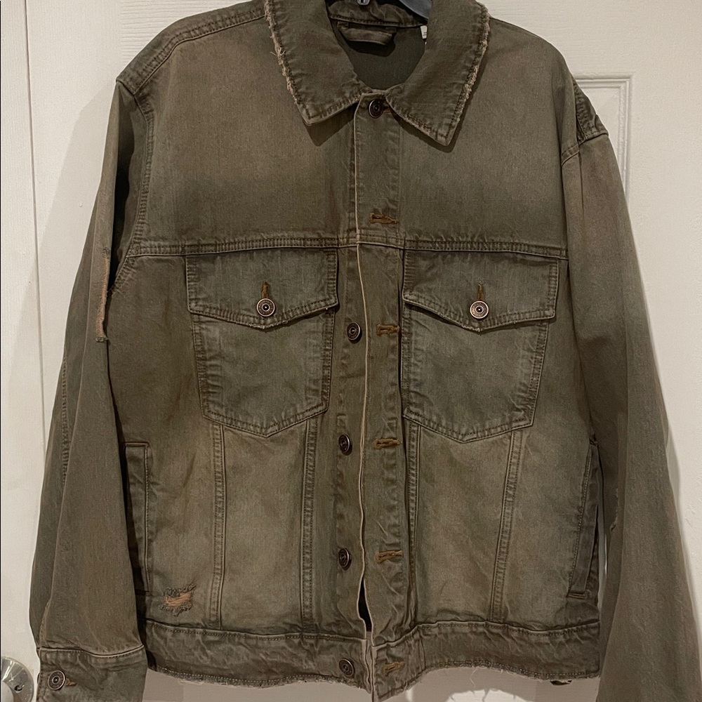 Urban Outfitters Khaki Military Jacket